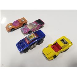 Lot of 4 Early 1970 Lesney Matchbox Superfat Toy Diecast Cars