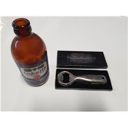 Vintage Labatt's Beer "Stubbie" Bottle * Labatt Beer Iopener