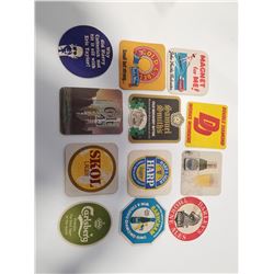 Lot of 12 Vintage Bar/Drink Coasters