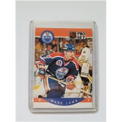 Pro Set 1990 #88 Mark Lamb Edmonton Oilers