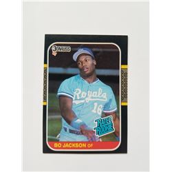 Bo Jackson 1987 Donruss Rated Rookie Card