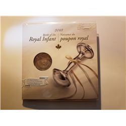 2013 Birth of the Royal Infant Canada Commemorative 25 Cent