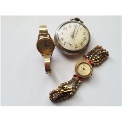 Lot of 3 Vintage Watches