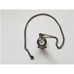 Small Cupid Quartz Pocket Watch on Chain