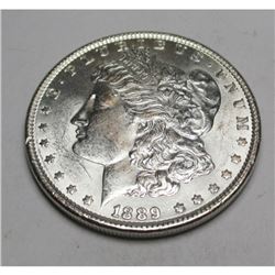 1889 P BU Morgan Silver Dollar