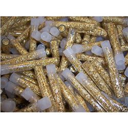 (100) Gold Leaf Flakes Vials-NON Bullion