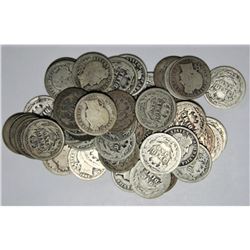 (50) Barber Dimes - 90% Silver