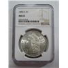 Image 1 : 1882 S MS 62 NGC Morgan Silver Dollar