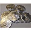 Image 1 : Lot of (10) Random Date Silver Eagles