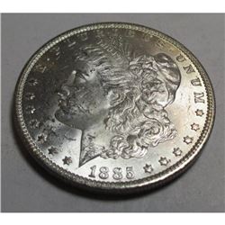 1885 o CH BU Morgan Silver Dollar