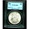 Image 1 : 1888 MS 63 PCGS Slab Morgan Silver Dollar