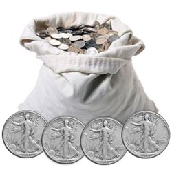 500 pcs. $250 Face Value Walking Liberty Halves
