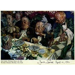 Jack Levine. American painter of Depres