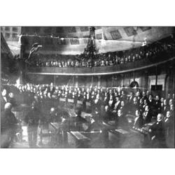 U.S. Senate Chambers. Large, unusual pr