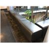 Image 2 : SET OF 9 GREY LOUNGE/RECEPTION BENCHES