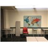 Image 2 : 3 WHITE BOARDS, CORKBOARDS AND ASSORTED CONTENTS OF ROOM