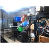 Image 1 : CONTENTS OF ROOM INC. SUPPLIES, TVS, PARTS, WALL ART, HEATERS, BLACK RACKS AND MORE