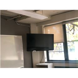 SHARP FLATSCREEN 49" TV WITH FULL MOTION WALL MOUNT
