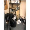 Image 1 : CONTENTS OF CLOSET INC RACK, PARTS TVS AND MORE