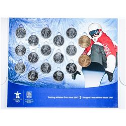 Vancouver 2010 17pc Coin Folio