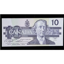 Bank of Canada 1989 10.00 (BEH) Choice UNC BC57c