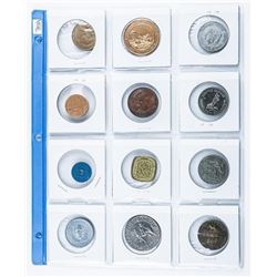 Group (12) Tokens and Medals