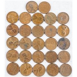 Lot (27) 1933P Lincoln One Cent