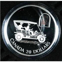 RCM 925 Sterling Silver Proof 20.00 Coin, Car