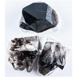 Group of (3) Quartz Rock Clusters