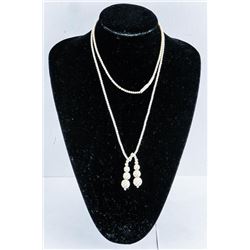Estate Ivory 32" Bead Necklace