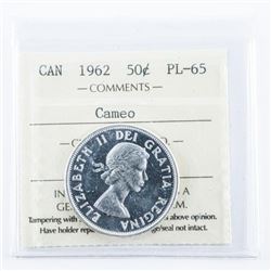 1962 Canada 50 Cent PL-65 Cameo ICCS