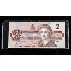 Bank of Canada 1986 2.00 Choice UNC (AUK)