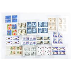 Lot (15) Blocks (4) CANADA Mint Stamps