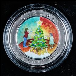 RCM 50 Cents Christmas Tree Cupronickel