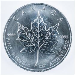 RCM .999 Fine Silver Maple Leaf Coin 5.00 - 1oz 2011