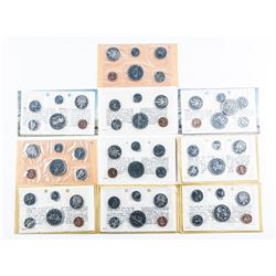 Group of (10) RCM UNC Coin Sets - 1968-1979 era