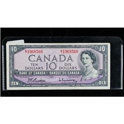 Bank of CANADA 1954 10.00 B/R