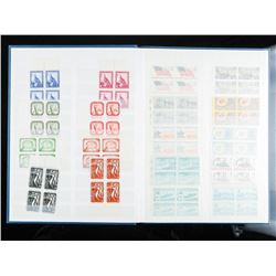 Stamp Collection Album Full of USA Mint Blocks