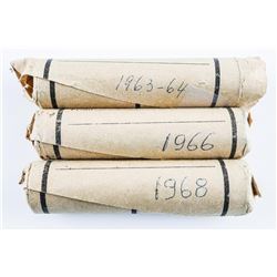 Estate Group (3) Rolls - Canada 1 Cent 1960's