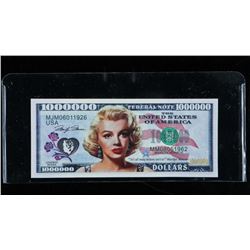 Marilyn Monroe (1926-1962) Colour Collector Note