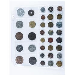 Group of (34) Foreign Coins