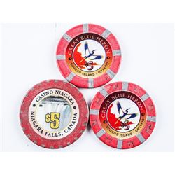 Lot (3) Casino Ttokens/Chips