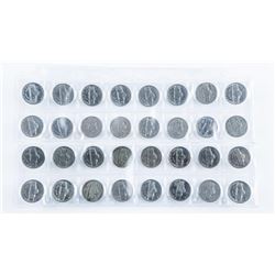 Group of (32) USA Nickels