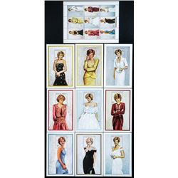 Diana Tribute Stamp Sheets, Mint (ER)