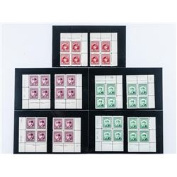 Group (10) Canada Blocks (4) Stamps (Mint)