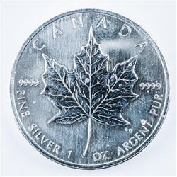 RCM .999 Fine Silver $5.00 Coin Maple Leaf 1oz. 2006.