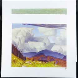 A.J. Casson (1898-1992) 'The White Series' Classic Casson's 'Northern Vistar' LE/250 Worldwide wit