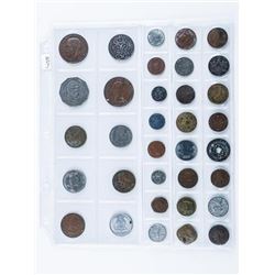 Group of (34) Foreign Coins