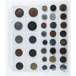 Group (34) Foreign Coins