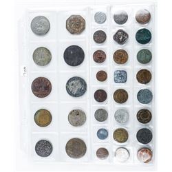 Group (34) Foreign Coins